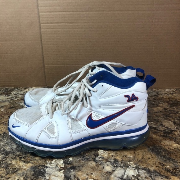 Rare Nike Air Max Ken Griffey Jr. Fury Fuse White Hi Top Shoes Mens 9.5 - Picture 3 of 12